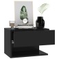vidaXL Wand-Nachttische 2 Stk. Schwarz vidaXL Wand-Nachttische 2 Stk. Schwarz