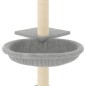 vidaXL Kratzbaum mit Sisal-Kratzsäulen Hellgrau 72 cm vidaXL Kratzbaum mit Sisal-Kratzsäulen Hellgrau 72 cm
