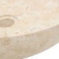vidaXL Waschtisch Massivholz Teak mit Waschbecken Marmor Creme vidaXL Waschtisch Massivholz Teak mit Waschbecken Marmor Creme