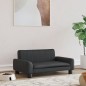 vidaXL Hundebett Schwarz 70x45x30 cm Kunstleder vidaXL Hundebett Schwarz 70x45x30 cm Kunstleder
