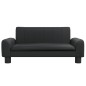 vidaXL Hundebett Schwarz 70x45x30 cm Kunstleder vidaXL Hundebett Schwarz 70x45x30 cm Kunstleder