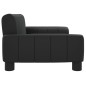 vidaXL Hundebett Schwarz 70x45x30 cm Kunstleder vidaXL Hundebett Schwarz 70x45x30 cm Kunstleder