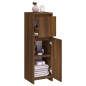 vidaXL Badschrank Braun Eichen-Optik 30x30x95 cm Holzwerkstoff vidaXL Badschrank Braun Eichen-Optik 30x30x95 cm Holzwerkstoff