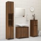 vidaXL Badschrank Braun Eichen-Optik 30x30x95 cm Holzwerkstoff vidaXL Badschrank Braun Eichen-Optik 30x30x95 cm Holzwerkstoff