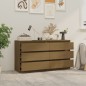 vidaXL Nachttische 2 Stk. Honigbraun 60x36x64 cm Massivholz Kiefer vidaXL Nachttische 2 Stk. Honigbraun 60x36x64 cm Massivholz Kiefer