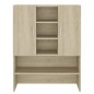 vidaXL Waschmaschinenschrank Sonoma-Eiche 70,5x25,5x90 cm vidaXL Waschmaschinenschrank Sonoma-Eiche 70,5x25,5x90 cm