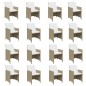 vidaXL 17-tlg. Garten-Essgruppe mit Kissen Poly Rattan Beige vidaXL 17-tlg. Garten-Essgruppe mit Kissen Poly Rattan Beige