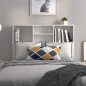 vidaXL Bett-Kopfteil mit Ablagen Hochglanz-Weiß 100x19x103,5 cm vidaXL Bett-Kopfteil mit Ablagen Hochglanz-Weiß 100x19x103,5 cm