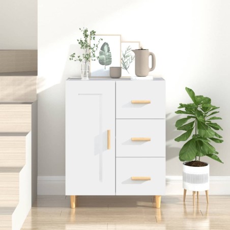 vidaXL Sideboard Weiß 69,5x34x90 cm Holzwerkstoff