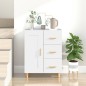 vidaXL Sideboard Weiß 69,5x34x90 cm Holzwerkstoff vidaXL Sideboard Weiß 69,5x34x90 cm Holzwerkstoff