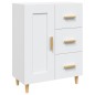 vidaXL Sideboard Weiß 69,5x34x90 cm Holzwerkstoff vidaXL Sideboard Weiß 69,5x34x90 cm Holzwerkstoff