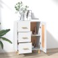 vidaXL Sideboard Weiß 69,5x34x90 cm Holzwerkstoff vidaXL Sideboard Weiß 69,5x34x90 cm Holzwerkstoff