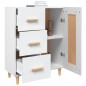 vidaXL Sideboard Weiß 69,5x34x90 cm Holzwerkstoff vidaXL Sideboard Weiß 69,5x34x90 cm Holzwerkstoff