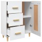 vidaXL Sideboard Weiß 69,5x34x90 cm Holzwerkstoff vidaXL Sideboard Weiß 69,5x34x90 cm Holzwerkstoff