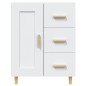 vidaXL Sideboard Weiß 69,5x34x90 cm Holzwerkstoff vidaXL Sideboard Weiß 69,5x34x90 cm Holzwerkstoff