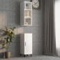 vidaXL Wandschrank Hochglanz-Weiß 34,5x32,5x90 cm Holzwerkstoff vidaXL Wandschrank Hochglanz-Weiß 34,5x32,5x90 cm Holzwerkstoff