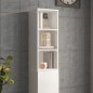 vidaXL Wandschrank Hochglanz-Weiß 34,5x32,5x90 cm Holzwerkstoff vidaXL Wandschrank Hochglanz-Weiß 34,5x32,5x90 cm Holzwerkstoff