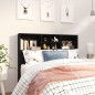 vidaXL Bett-Kopfteil mit Ablagen Schwarz 120x19x103,5 cm