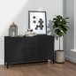 vidaXL Sideboard Schwarz 100x36x60 cm Holzwerkstoff vidaXL Sideboard Schwarz 100x36x60 cm Holzwerkstoff
