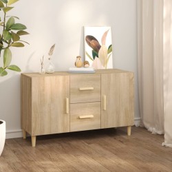 vidaXL Sideboard Sonoma-Eiche 100x36x60 cm Holzwerkstoff