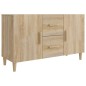 vidaXL Sideboard Sonoma-Eiche 100x36x60 cm Holzwerkstoff vidaXL Sideboard Sonoma-Eiche 100x36x60 cm Holzwerkstoff