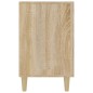 vidaXL Sideboard Sonoma-Eiche 100x36x60 cm Holzwerkstoff vidaXL Sideboard Sonoma-Eiche 100x36x60 cm Holzwerkstoff