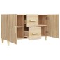 vidaXL Sideboard Sonoma-Eiche 100x36x60 cm Holzwerkstoff vidaXL Sideboard Sonoma-Eiche 100x36x60 cm Holzwerkstoff
