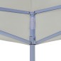 Partyzelt Überdachung faltbar 3 x 3 m Cremeweiß Partyzelt Überdachung faltbar 3 x 3 m Cremeweiß