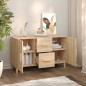 vidaXL Sideboard Sonoma-Eiche 100x36x60 cm Holzwerkstoff vidaXL Sideboard Sonoma-Eiche 100x36x60 cm Holzwerkstoff