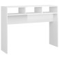 vidaXL Konsolentisch Hochglanz-Weiß 105x30x80 cm Holzwerkstoff vidaXL Konsolentisch Hochglanz-Weiß 105x30x80 cm Holzwerkstoff