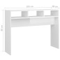vidaXL Konsolentisch Hochglanz-Weiß 105x30x80 cm Holzwerkstoff vidaXL Konsolentisch Hochglanz-Weiß 105x30x80 cm Holzwerkstoff