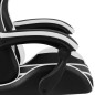 vidaXL Gaming-Stuhl Schwarz und Weiß Kunstleder vidaXL Gaming-Stuhl Schwarz und Weiß Kunstleder