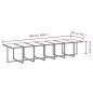 vidaXL 15-tlg. Garten-Essgruppe mit Kissen Poly Rattan Beige vidaXL 15-tlg. Garten-Essgruppe mit Kissen Poly Rattan Beige