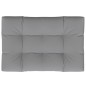 Palettenkissen 120x80x12 cm Grau Stoff Palettenkissen 120x80x12 cm Grau Stoff