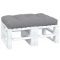 Palettenkissen 120x80x12 cm Grau Stoff Palettenkissen 120x80x12 cm Grau Stoff