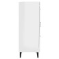 vidaXL Sideboard Hochglanz-Weiß 69,5x34x90 cm Holzwerkstoff vidaXL Sideboard Hochglanz-Weiß 69,5x34x90 cm Holzwerkstoff