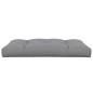 Palettenkissen 120x80x12 cm Grau Stoff Palettenkissen 120x80x12 cm Grau Stoff