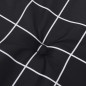 vidaXL Gartenbank-Auflage Schwarz Karomuster 120x50x3 cm Oxford-Gewebe vidaXL Gartenbank-Auflage Schwarz Karomuster 120x50x3 cm Oxford-Gewebe
