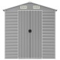 vidaXL Gerätehaus Hellgrau 191x810x198 cm Verzinkter Stahl vidaXL Gerätehaus Hellgrau 191x810x198 cm Verzinkter Stahl