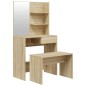 vidaXL Schminktisch-Set Sonoma-Eiche 74,5x40x141 cm vidaXL Schminktisch-Set Sonoma-Eiche 74,5x40x141 cm
