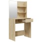 vidaXL Schminktisch-Set Sonoma-Eiche 74,5x40x141 cm vidaXL Schminktisch-Set Sonoma-Eiche 74,5x40x141 cm