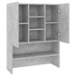vidaXL Waschmaschinenschrank Betongrau 70,5x25,5x90 cm vidaXL Waschmaschinenschrank Betongrau 70,5x25,5x90 cm