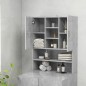 vidaXL Waschmaschinenschrank Betongrau 70,5x25,5x90 cm vidaXL Waschmaschinenschrank Betongrau 70,5x25,5x90 cm
