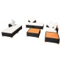 vidaXL 7-tlg. Garten-Lounge-Set mit Auflagen Poly Rattan Schwarz vidaXL 7-tlg. Garten-Lounge-Set mit Auflagen Poly Rattan Schwarz