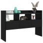 vidaXL Sideboard Schwarz 105x30x70 cm Holzwerkstoff vidaXL Sideboard Schwarz 105x30x70 cm Holzwerkstoff