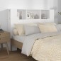 vidaXL Kopfteil mit Ablagen Weiß 140x18,5x104,5 cm vidaXL Kopfteil mit Ablagen Weiß 140x18,5x104,5 cm