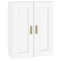 vidaXL Wandschrank Hochglanz-Weiß 69,5x32,5x90 cm Holzwerkstoff