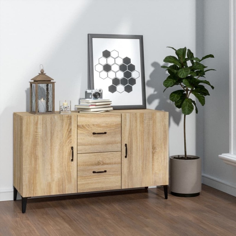 vidaXL Sideboard Sonoma-Eiche 100x36x60 cm Holzwerkstoff vidaXL Sideboard Sonoma-Eiche 100x36x60 cm Holzwerkstoff