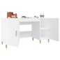 vidaXL Schreibtisch Weiß 140x50x75 cm Holzwerkstoff vidaXL Schreibtisch Weiß 140x50x75 cm Holzwerkstoff