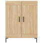 Highboard Sonoma-Eiche 69,5x34x180 cm Holzwerkstoff Highboard Sonoma-Eiche 69,5x34x180 cm Holzwerkstoff
